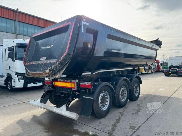 Semirremolque volquete SCHWARZMÜLLER SK * 2 X LIFTACHSE * HARDOX * SCHUBACHSE VON SAF