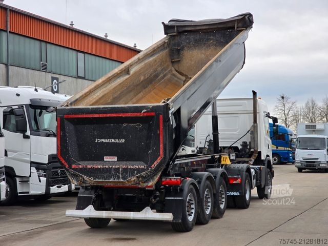 Semirremolque volquete SCHWARZMÜLLER SK * 2 X LIFTACHSE * HARDOX * SCHUBACHSE VON SAF