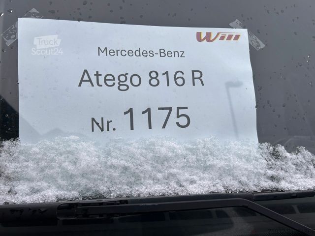 Furgoneta caja MERCEDES-BENZ Atego 816 R - Koffer, Arztpraxis, Eventfahrzeug
