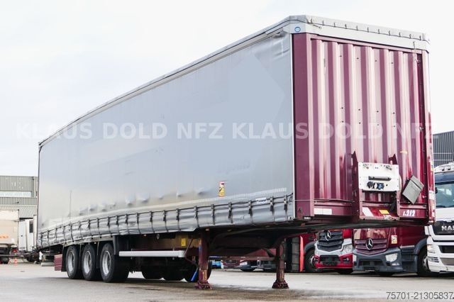 Otevřený návěs s plachtou KRONE SD Pritsche Plane XL MegaLiner Edscha Bordwände