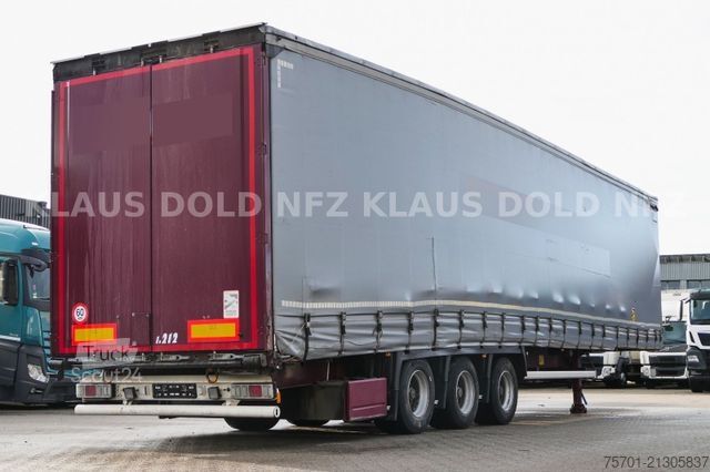 Otevřený návěs s plachtou KRONE SD Pritsche Plane XL MegaLiner Edscha Bordwände