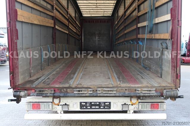 Otevřený návěs s plachtou KRONE SD Pritsche Plane XL MegaLiner Edscha Bordwände