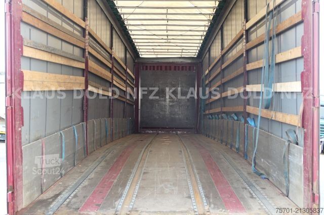 Otevřený návěs s plachtou KRONE SD Pritsche Plane XL MegaLiner Edscha Bordwände