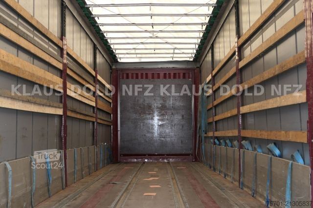 Otevřený návěs s plachtou KRONE SD Pritsche Plane XL MegaLiner Edscha Bordwände