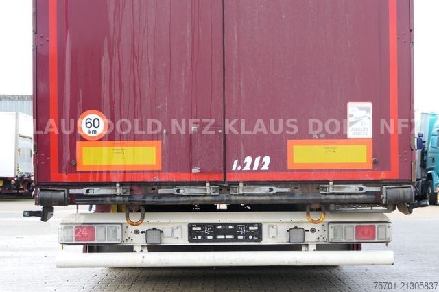 Otevřený návěs s plachtou KRONE SD Pritsche Plane XL MegaLiner Edscha Bordwände