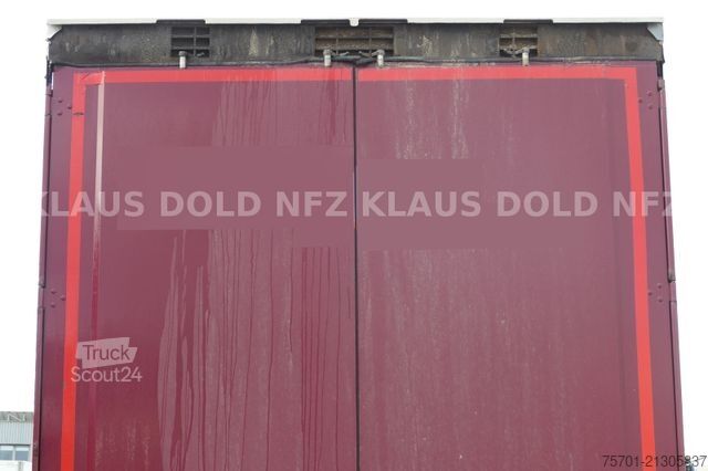 Otevřený návěs s plachtou KRONE SD Pritsche Plane XL MegaLiner Edscha Bordwände
