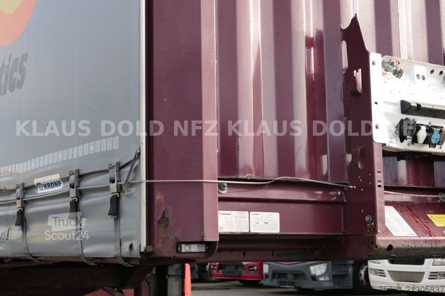 Otevřený návěs s plachtou KRONE SD Pritsche Plane XL MegaLiner Edscha Bordwände