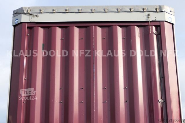 Otevřený návěs s plachtou KRONE SD Pritsche Plane XL MegaLiner Edscha Bordwände