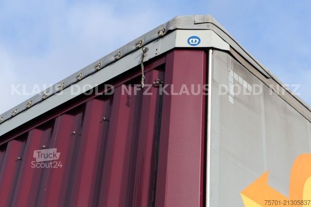 Otevřený návěs s plachtou KRONE SD Pritsche Plane XL MegaLiner Edscha Bordwände