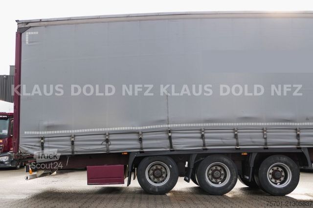 Otevřený návěs s plachtou KRONE SD Pritsche Plane XL MegaLiner Edscha Bordwände