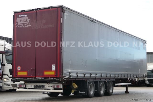 Otevřený návěs s plachtou KRONE SD Pritsche Plane XL MegaLiner Edscha Bordwände