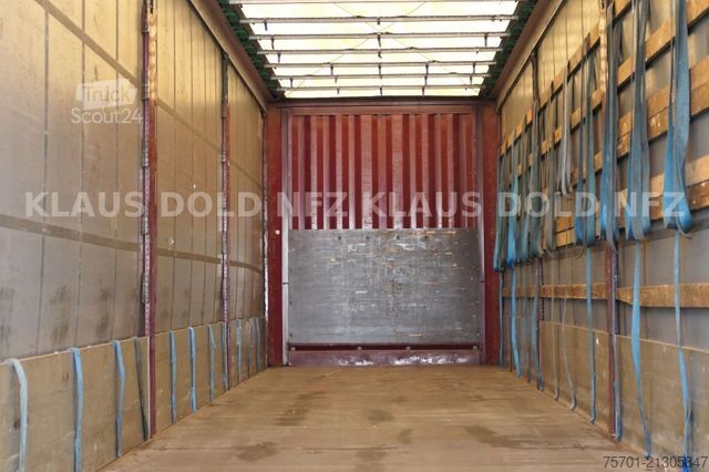 Otevřený návěs s plachtou KRONE SD Pritsche Plane XL MegaLiner Edscha Bordwände