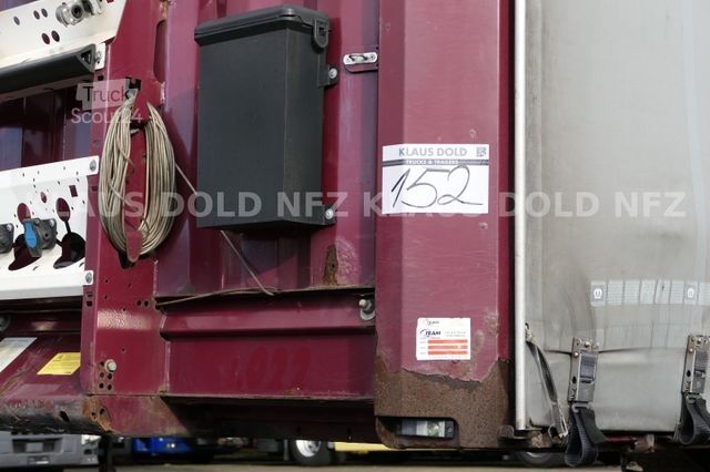 Otevřený návěs s plachtou KRONE SD Pritsche Plane XL MegaLiner Edscha Bordwände