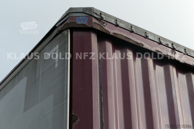 Otevřený návěs s plachtou KRONE SD Pritsche Plane XL MegaLiner Edscha Bordwände