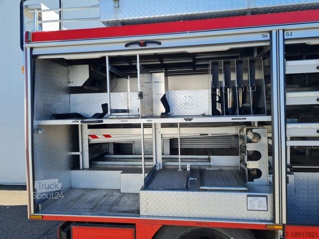 Фургон (вантажний автомобіль) MERCEDES-BENZ 917 AF 4x4 Feuerwehr RW 1 Rüstwagen Seilwinde