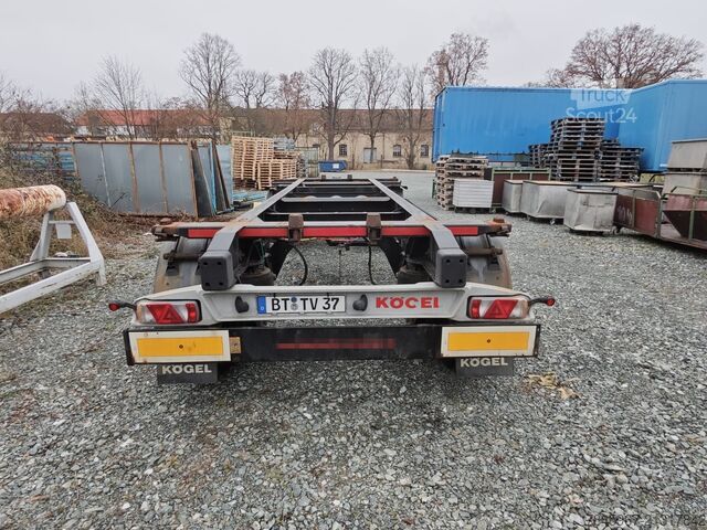 Remorcă cu șasiu interschimbabil Kögel AW 18