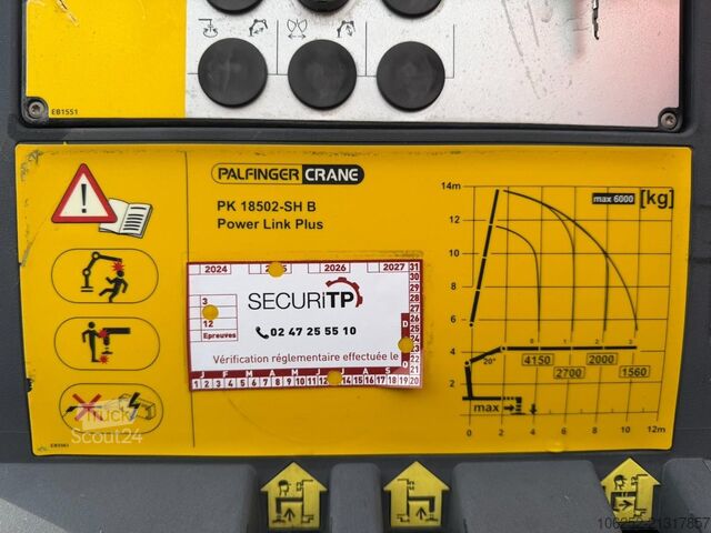 Camião-grua Volvo FM 460 EEV - 6x2 + CRANE PK 18502 SH B (3x) + R...