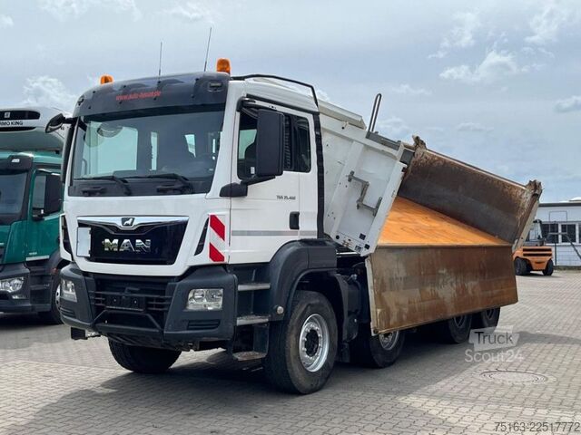 Dreiseitenkipper LKW MAN TG-S 35.460 BB 8x4 4-Achs Kipper Bordmatik