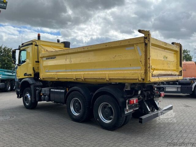 Tresidig tippbil MERCEDES-BENZ Arocs 2648 6x4 3-Achs Kipper Meiller
