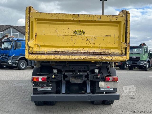Tresidig tippbil MERCEDES-BENZ Arocs 2648 6x4 3-Achs Kipper Meiller