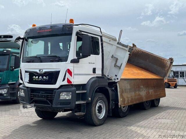 Tippbil MAN TG-S 35.460 BB 8x4 4-Achs Kipper Bordmatik