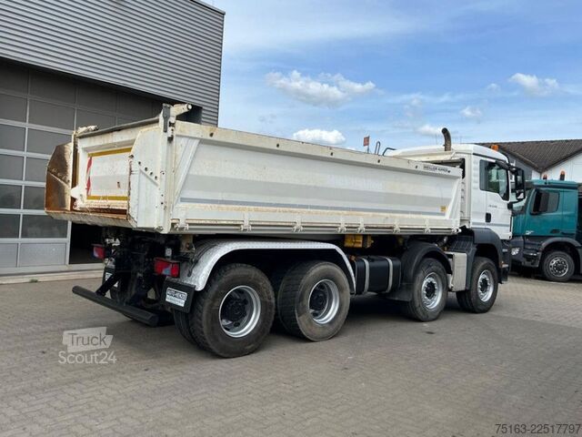 Tippbil MAN TG-S 35.460 BB 8x4 4-Achs Kipper Bordmatik