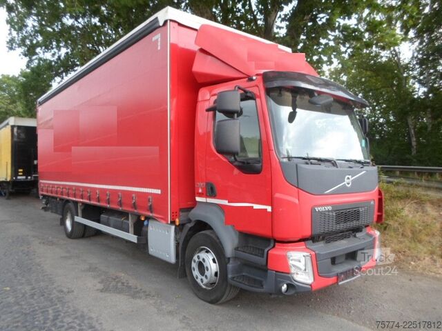 Tentinė platforma sunkvežimis VOLVO FL 280/ LBW/ EDSCHA VERDECK !!