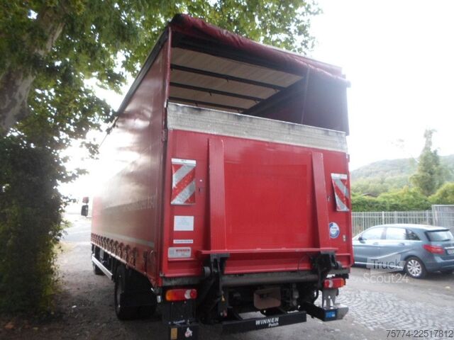 Tentinė platforma sunkvežimis VOLVO FL 280/ LBW/ EDSCHA VERDECK !!