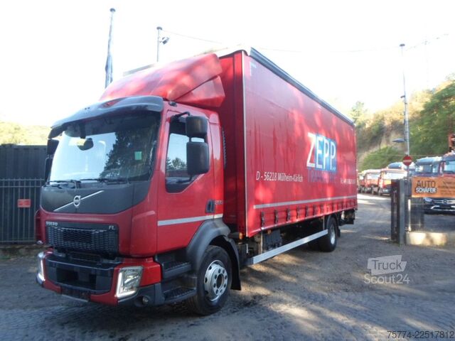 Tentinė platforma sunkvežimis VOLVO FL 280/ LBW/ EDSCHA VERDECK !!