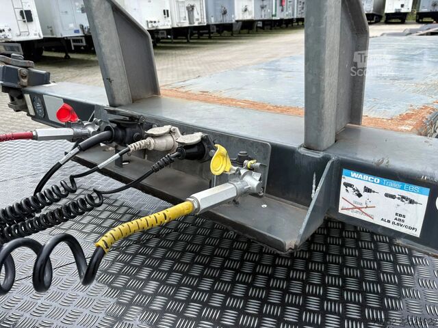 Transport af containere Broshuis 3X !! MFCC Multi 2x20 40 45FT 2x Extendable Lif...