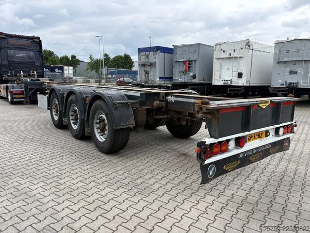 Transport af containere Broshuis 3X !! MFCC Multi 2x20 40 45FT 2x Extendable Lif...