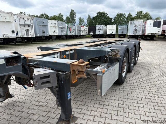 Transporte de contenedores Broshuis 3X !! MFCC Multi 2x20 40 45FT 2x Extendable Lif...