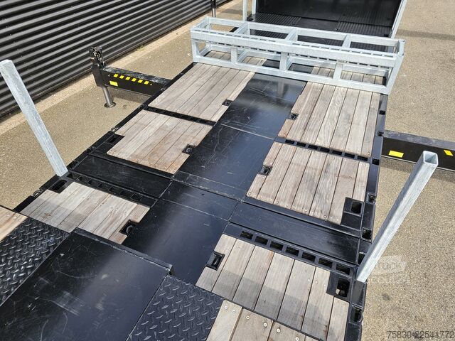 Dieplader Broshuis 3ABSD / EXTENADABLE / HIAB 95 tm + JIB / ELECTR...