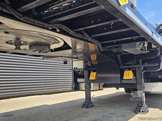 Dieplader Broshuis 3ABSD / EXTENADABLE / HIAB 95 tm + JIB / ELECTR...