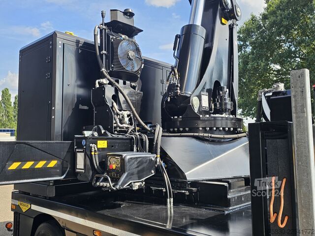 Dieplader Broshuis 3ABSD / EXTENADABLE / HIAB 95 tm + JIB / ELECTR...