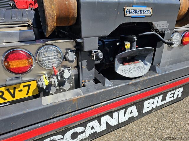 System med krogarm Scania R580 V8 XT 8x2/4 / PALFINGER EPSILON + 25 T HOO...