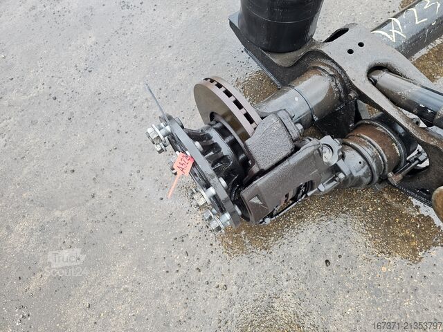 Náprava SAF TRAILER AXLE | SINGLE TIRES| DISC.