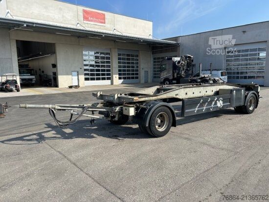 Släpvagn  SCHEUWIMMER DTWR2102, ABROLLHäNGER, BPW-ACHSEN,