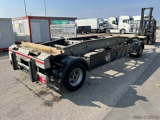 Släpvagn  SCHEUWIMMER DTWR2102, ABROLLHäNGER, BPW-ACHSEN,