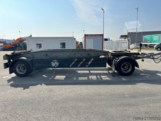 Släpvagn  SCHEUWIMMER DTWR2102, ABROLLHäNGER, BPW-ACHSEN,