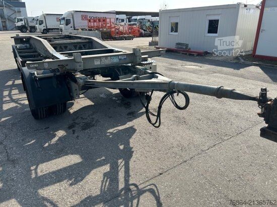 Släpvagn  SCHEUWIMMER DTWR2102, ABROLLHäNGER, BPW-ACHSEN,