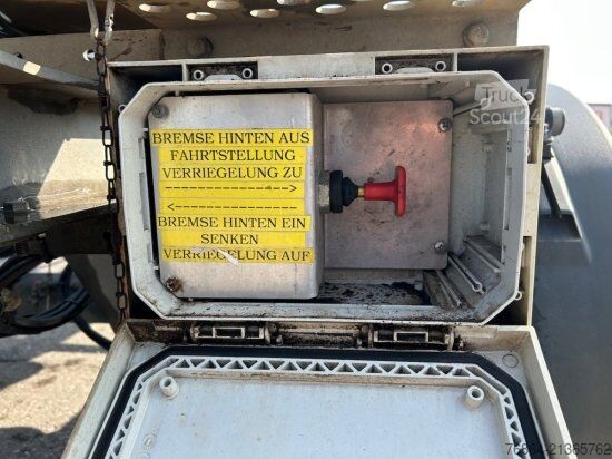 Släpvagn  SCHEUWIMMER DTWR2102, ABROLLHäNGER, BPW-ACHSEN,