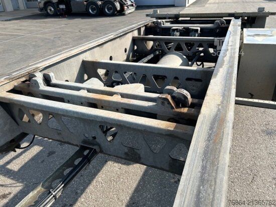 Släpvagn  SCHEUWIMMER DTWR2102, ABROLLHäNGER, BPW-ACHSEN,