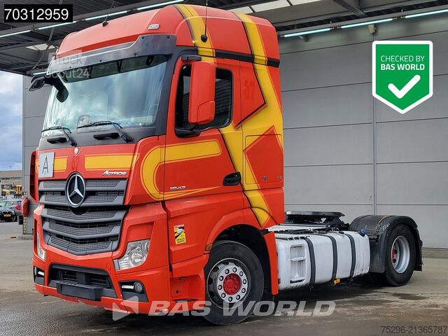Standaard trekker Mercedes Actros 1843 4X2 Bigspace Hydrauic ACC