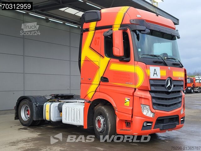 Standaard trekker Mercedes Actros 1843 4X2 Bigspace Hydrauic ACC