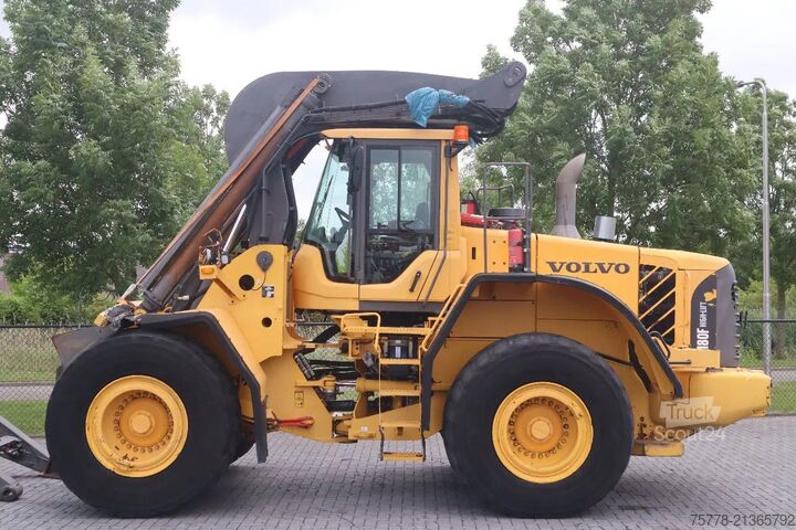 Log loader Volvo L180 F HL | HIGH-LIFT | LOG STACKER | HOLZ GRAPPLE