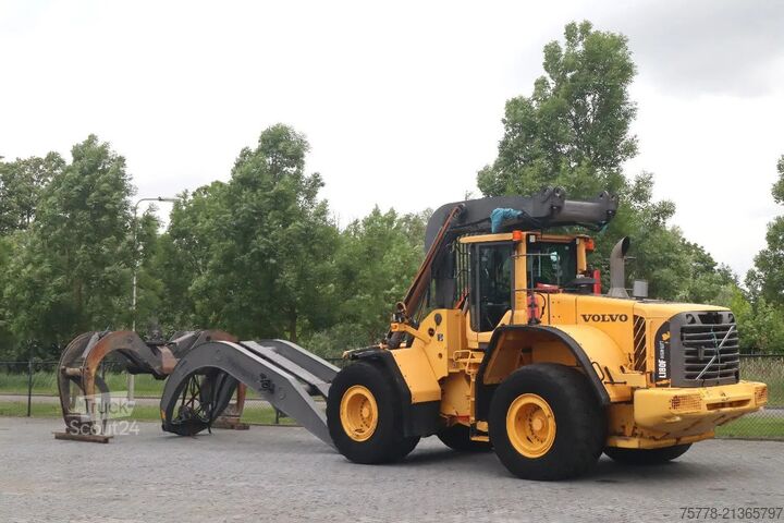 Læssemaskine Volvo L180 F HL | HIGH-LIFT | LOG STACKER | HOLZ GRAPPLE