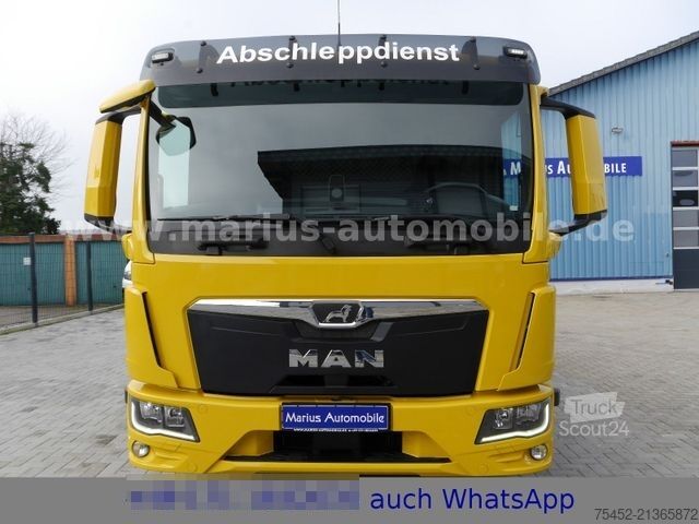 Bärgningsbil MAN TGL 12.250 Abschleppwagen/Schiebeplateau