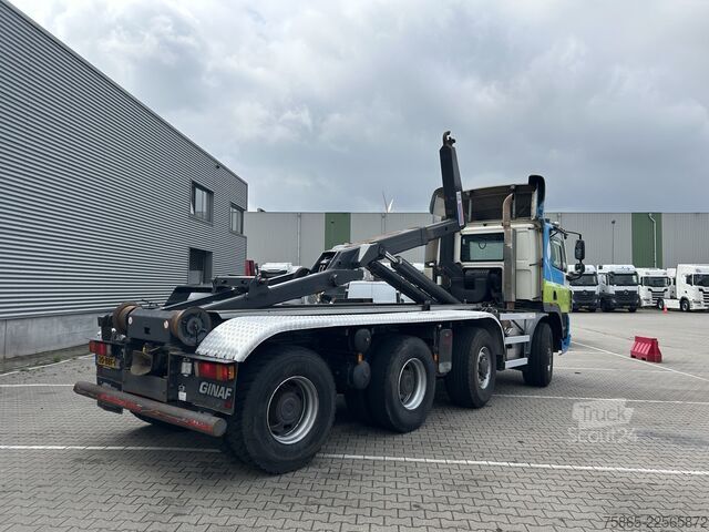 System med krokarm DAF CF 460 / Ginaf X 4243 TS 8x6 / VDL Hooklift 30 ...