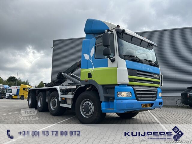 Kampókaros rendszer Ginaf / DAF CF 460 X 4243 TS 8x6 / VDL Hooklift 30 To...